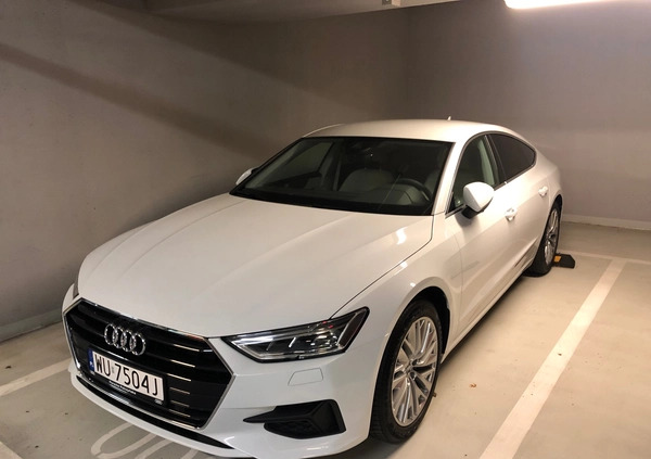 Audi A7 cena 194999 przebieg: 75000, rok produkcji 2019 z Łomża małe 46